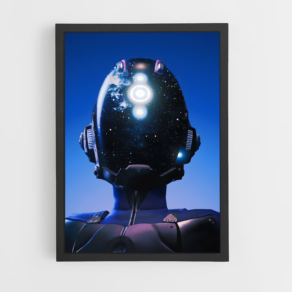 Poster Explorateur Céleste – affiche No man sky (vue 2)